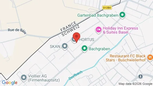 Büros zur Miete i Arlesheim - kort over placeringen