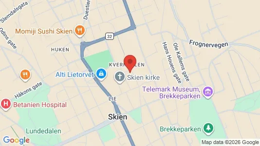 Lokaler til salg i Skien - Foto fra Google Street View
