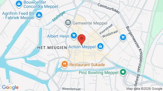 Bedrijfsruimtes te huur i Meppel - Foto uit Google Street View