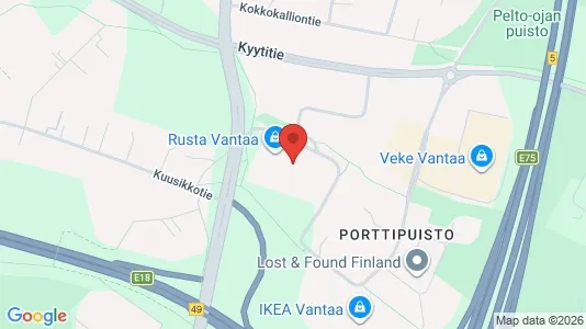 Kontorer til leie i Vantaa – Bilde fra Google Street View