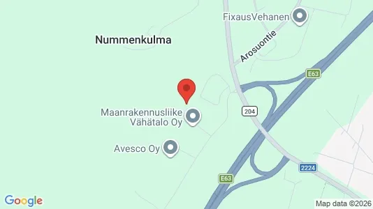 Lager til leie i Lieto – Bilde fra Google Street View