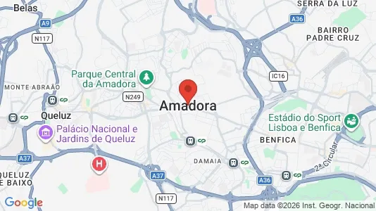 Restaurantlokaler til leje i Amadora - Foto fra Google Street View