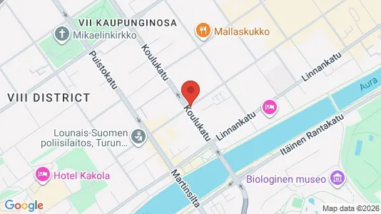 Office spaces for rent i Turku - kort over placeringen