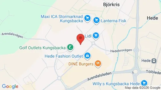 Toimistotilat Vuokrattavana i Kungsbacka - kort over placeringen