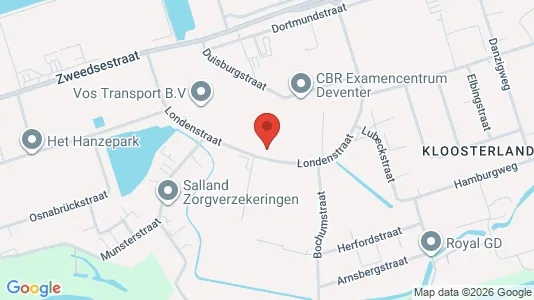 Propiedades comerciales En alquiler i Deventer - Foto de Google Street View