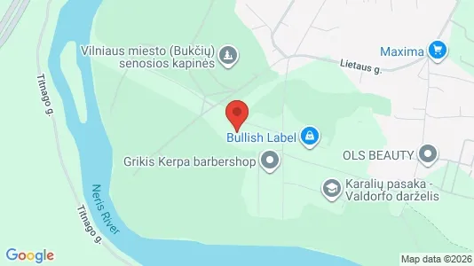Gewerbeflächen zur Miete i Vilnius Lazdynai – Foto von Google Street View