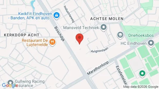 Lokaler til leje i Eindhoven - kort over placeringen