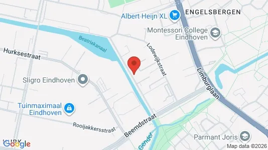 Gewerbeflächen zur Miete i Eindhoven - kort over placeringen