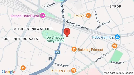 Büros zur Miete i Stad Gent – Foto von Google Street View