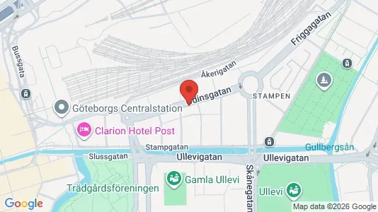 Kontorlokaler til leje i Gøteborg Centrum - Foto fra Google Street View