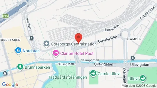 Kontorlokaler til leje i Gøteborg Centrum - Foto fra Google Street View
