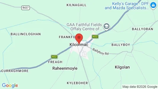 Commercial properties for rent i Kilcormac - Photo from Google Street View