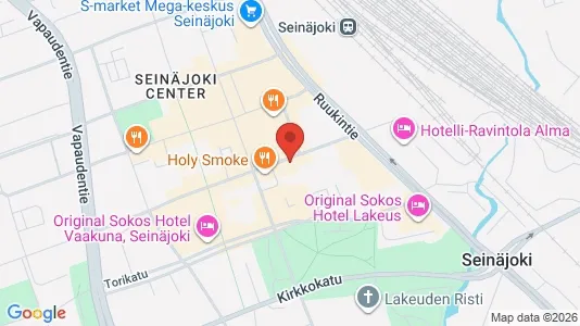 Lokale biurowe Do wynajęcia i Seinäjoki - kort over placeringen