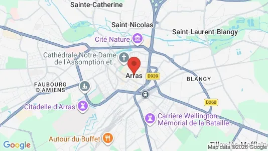 Office spaces for rent i Arras - Photo from Google Street View