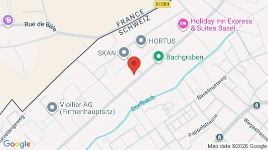 Lokale biurowe Do wynajęcia i Arlesheim - kort over placeringen