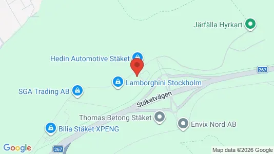 Lokaler til leie i Järfälla – Bilde fra Google Street View