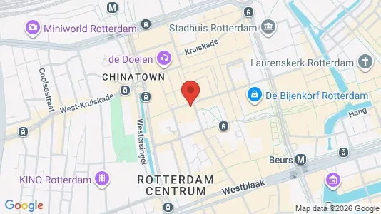 Büros zur Miete i Rotterdam Centrum – Foto von Google Street View