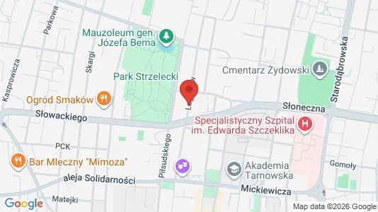 Lokale biurowe Do wynajęcia i Tarnów - kort over placeringen