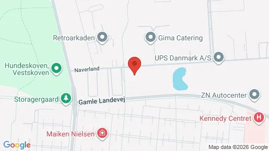 Lager til leie i Glostrup – Bilde fra Google Street View