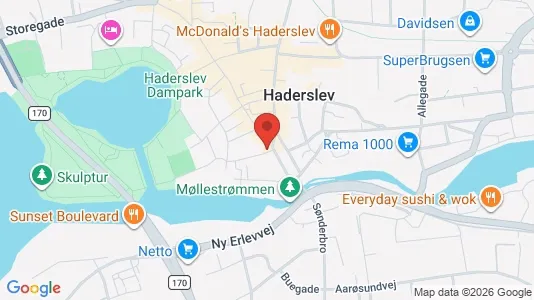 Lokaler til salg i Haderslev - Foto fra Google Street View