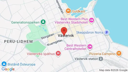 Propiedades comerciales En alquiler i Västervik - Foto de Google Street View