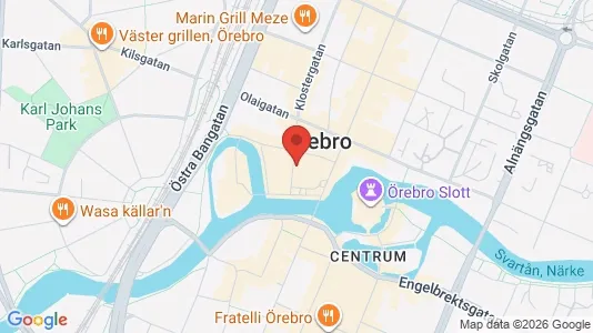 Kontorlokaler til leje i Örebro - Foto fra Google Street View