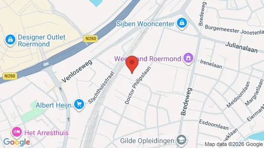 Gewerbeflächen zur Miete i Roermond – Foto von Google Street View
