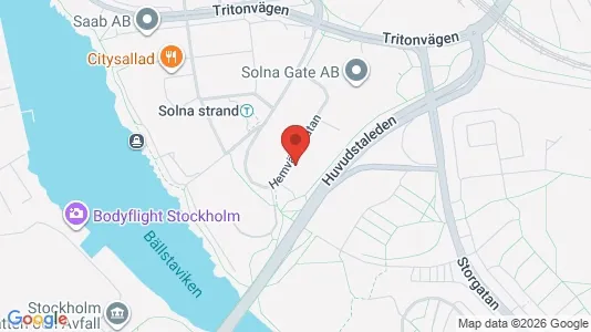 Office spaces for rent i Solna - Photo from Google Street View