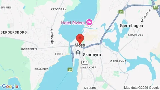 Toimistotilat Vuokrattavana i Moss - Kuva Google Street Viewstä