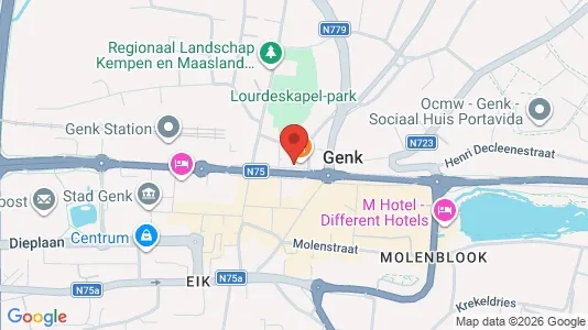 Liikekiinteistöt Vuokrattavana i Genk - Kuva Google Street Viewstä