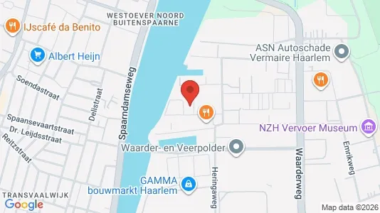 Gewerbeflächen zur Miete i Haarlem - kort over placeringen