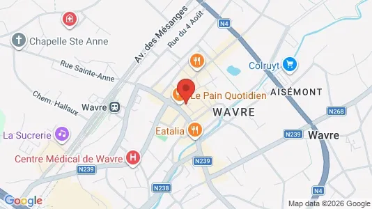 Lokaler til leie i Waver – Bilde fra Google Street View
