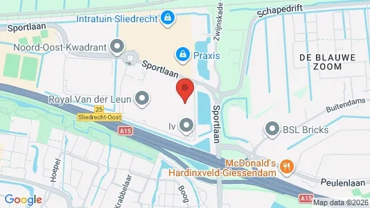 Lokaler til salg i Sliedrecht - Foto fra Google Street View