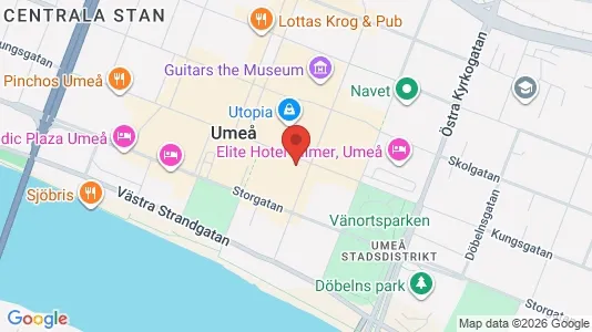 Kontorlokaler til leje i Umeå - Foto fra Google Street View