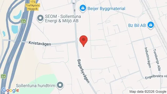 Gewerbeflächen zur Miete i Sollentuna – Foto von Google Street View