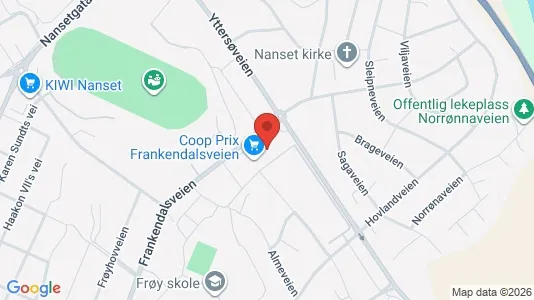 Office spaces for rent i Larvik - Photo from Google Street View