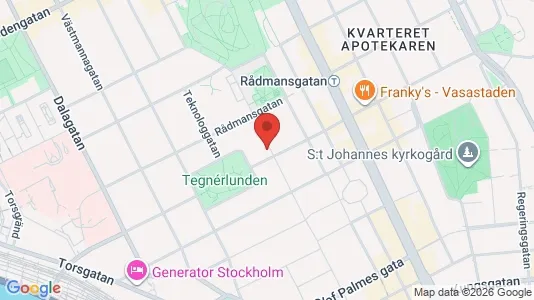 Büros zur Miete i Vasastan – Foto von Google Street View