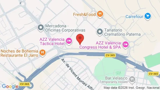 Kontorlokaler til leje i Paterna - Foto fra Google Street View