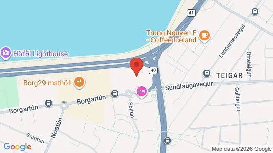 Büros zur Miete i Reykjavík Hlíðar - kort over placeringen
