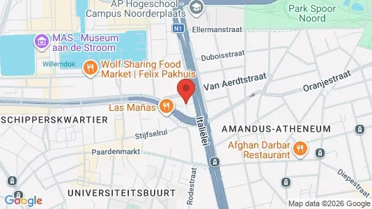 Bedrijfsruimtes te huur i Stad Antwerp - Foto uit Google Street View