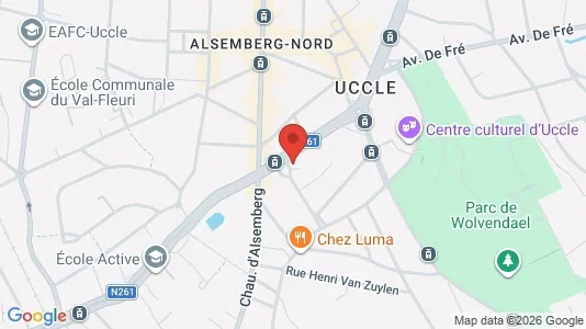 Commercial properties for rent i Brussels Ukkel - Photo from Google Street View