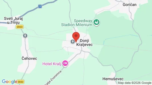 Bedrijfsruimtes te huur i Donji Kraljevec - kort over placeringen