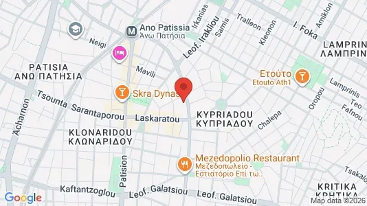Commercial properties for sale i Galatsi - kort over placeringen