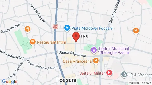 Nieruchomości komercyjne Do wynajęcia i Focşani - kort over placeringen