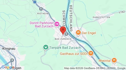 Commercial properties for sale i Zurzach - kort over placeringen