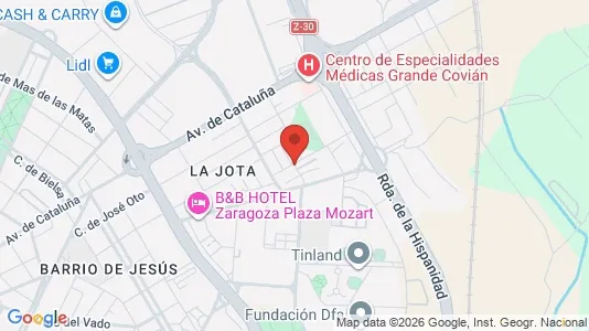 Bedrijfsruimtes te huur i Zaragoza - Foto uit Google Street View