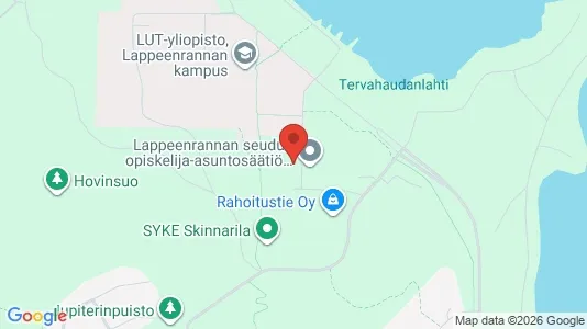 Office spaces for rent i Lappeenranta - kort over placeringen