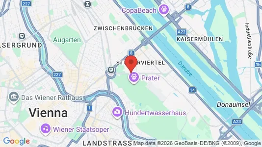 Lager zur Miete i Wien Leopoldstadt – Foto von Google Street View