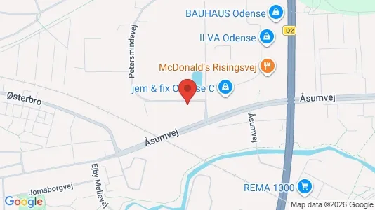 Toimistotilat Vuokrattavana i Odense C - Kuva Google Street Viewstä