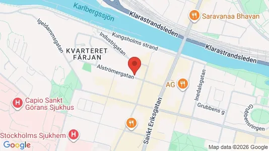 Büros zur Miete i Kungsholmen – Foto von Google Street View